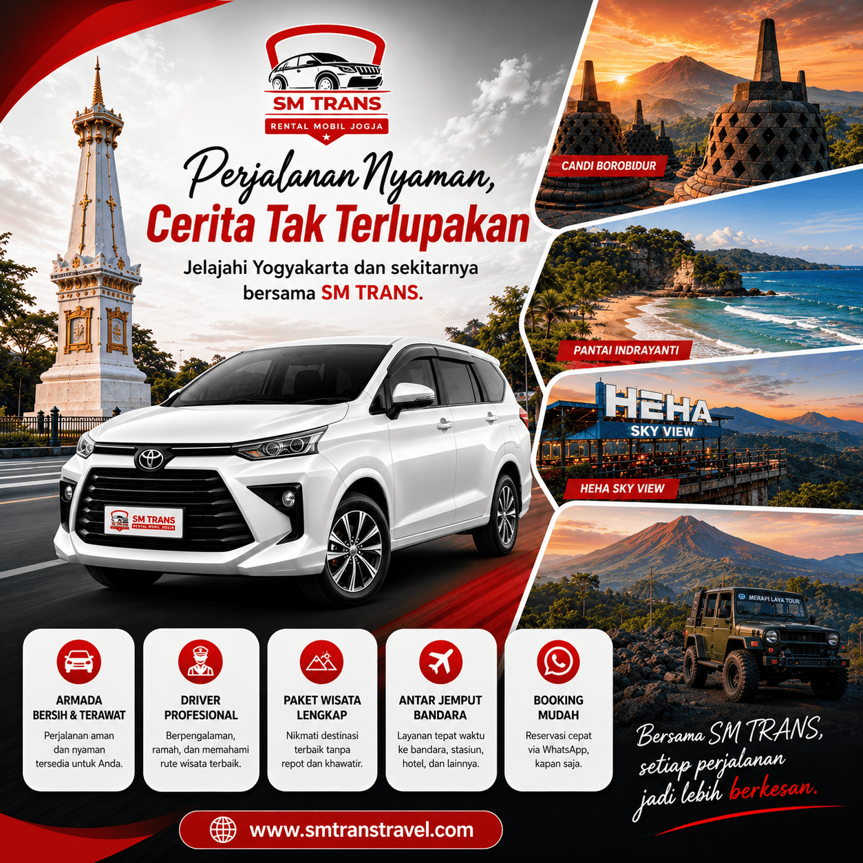 Partner Perjalanan Terpercaya di Yogyakarta